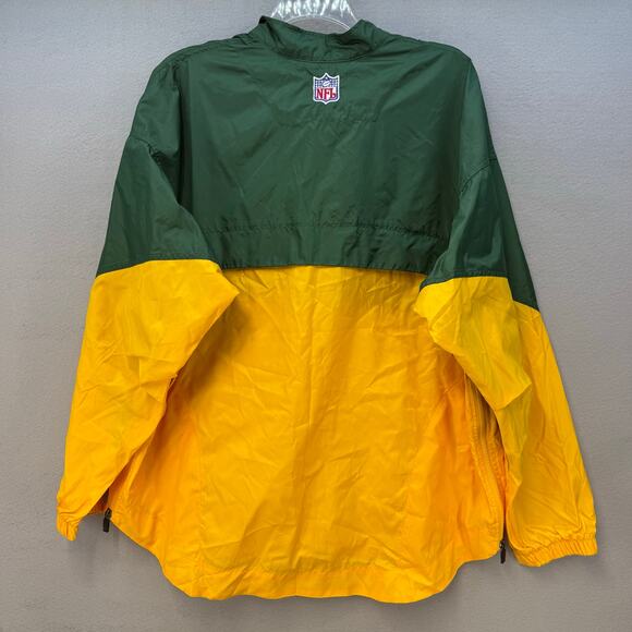Nike Team NFL On Field Green Bay Packer Player Shell Men's XL Quarter Zip NWT - Picture 2 of 14